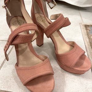 Pink/blush Vince Camuto heels